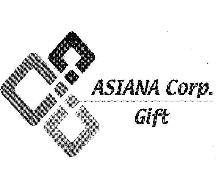 Mẫu nhãn hiệu ASIANA Corp Gift