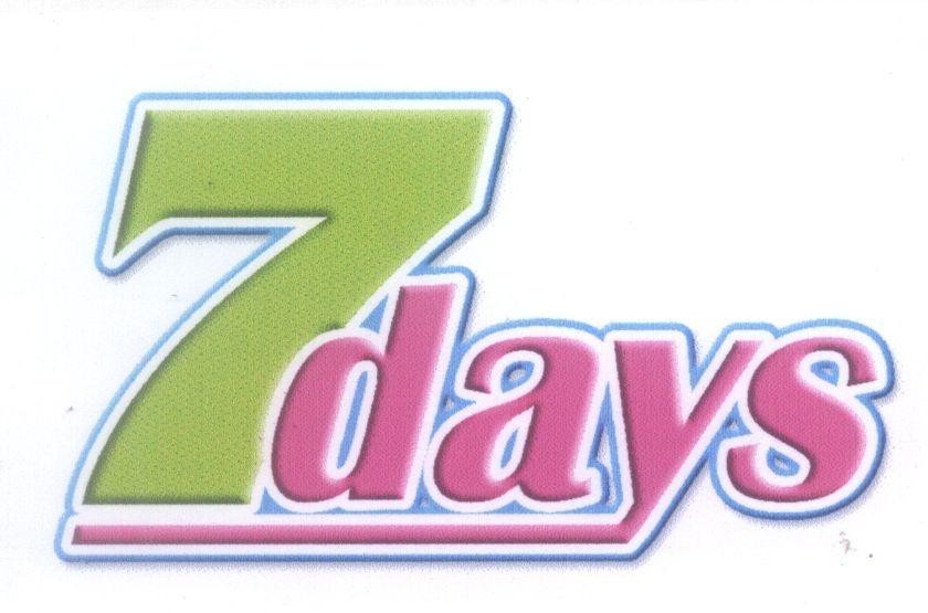 Mẫu nhãn hiệu 7 DAYS