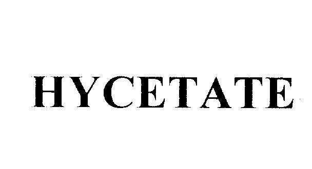 Mẫu nhãn hiệu HYCETATE