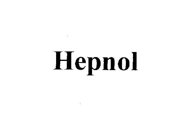 Mẫu nhãn hiệu Hepnol