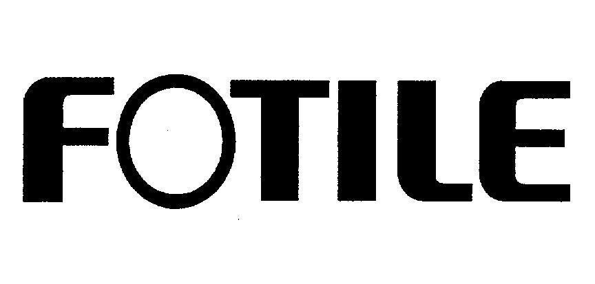 Mẫu nhãn hiệu FOTILE