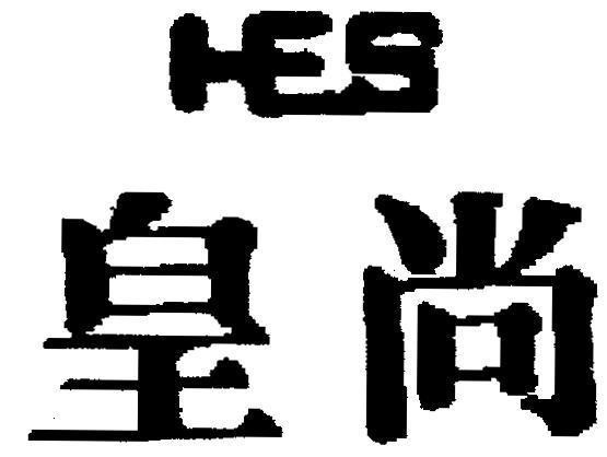 Mẫu nhãn hiệu HES [huang shang]