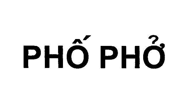 Mẫu nhãn hiệu Phố phở