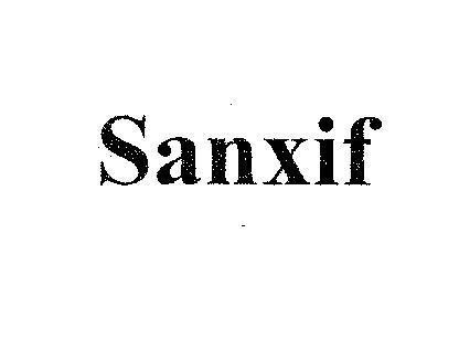 Mẫu nhãn hiệu SANXIF