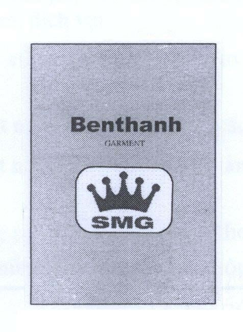 Mẫu nhãn hiệu BENTHANH GARMENT SMG