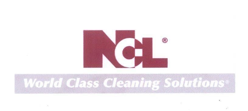 Mẫu nhãn hiệu NCL WORLD CLASS CLEANING SOLUTIONS