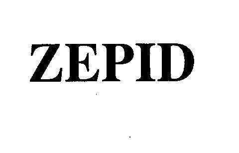 Mẫu nhãn hiệu ZEPID