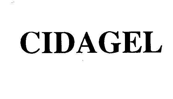 Mẫu nhãn hiệu CIDAGEL