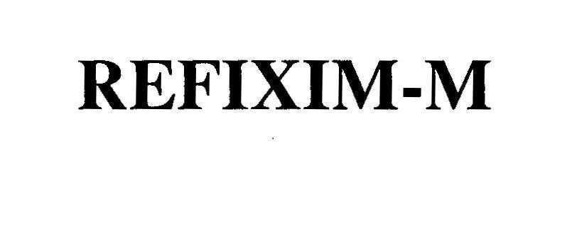 Mẫu nhãn hiệu REFIXIM-M