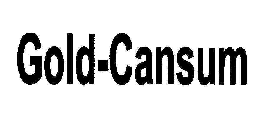 Mẫu nhãn hiệu GOLD-CANSUM