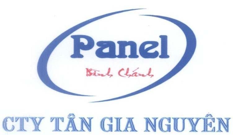 Mẫu nhãn hiệu PANEL Bình Chánh CTY TÂN GIA NGUYÊN