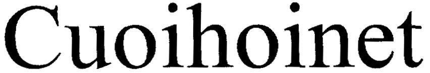 Mẫu nhãn hiệu CUOIHOINET