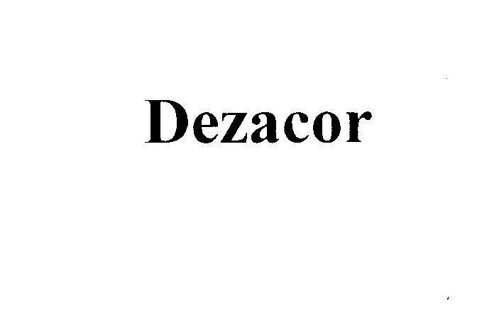 Mẫu nhãn hiệu DEZACOR