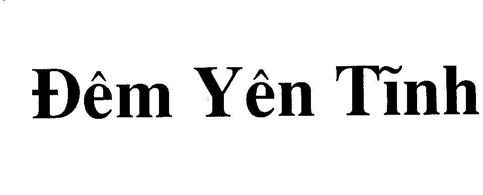 Mẫu nhãn hiệu Đêm Yên Tĩnh