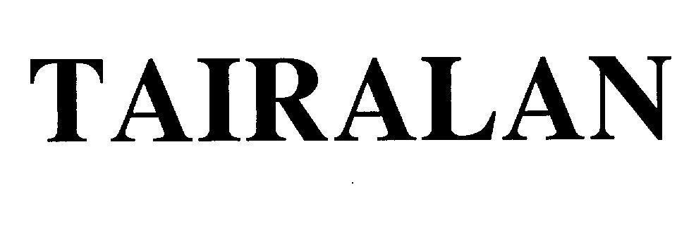 Mẫu nhãn hiệu TAIRALAN