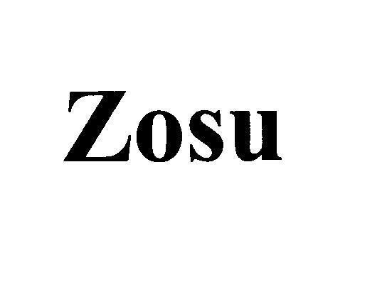 Mẫu nhãn hiệu ZOSU