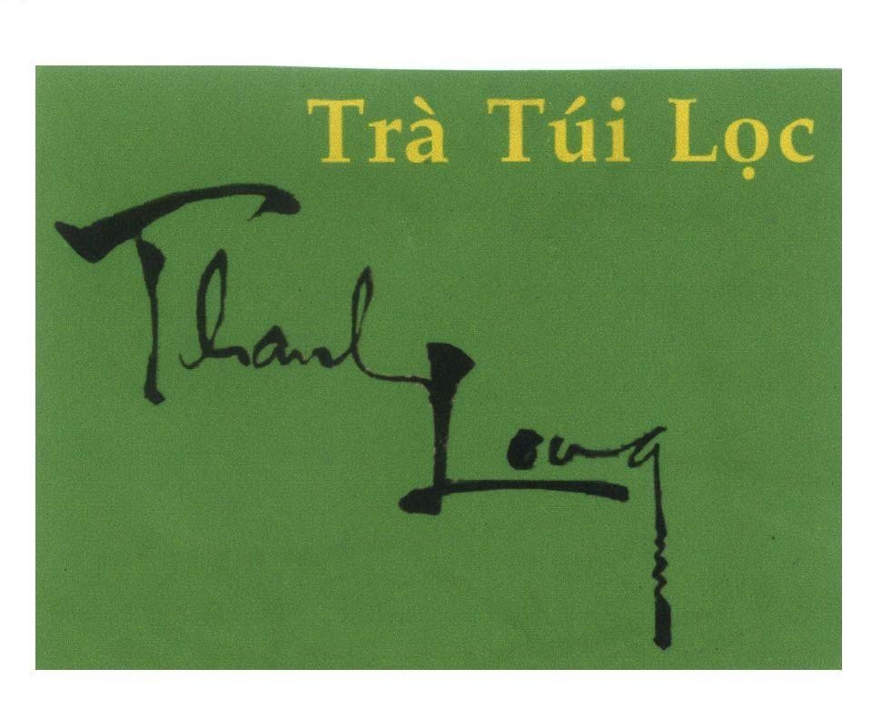 Mẫu nhãn hiệu Trà túi lọc Thanh Long