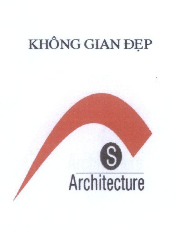 Mẫu nhãn hiệu Không gian đẹp S ARCHITECTURE
