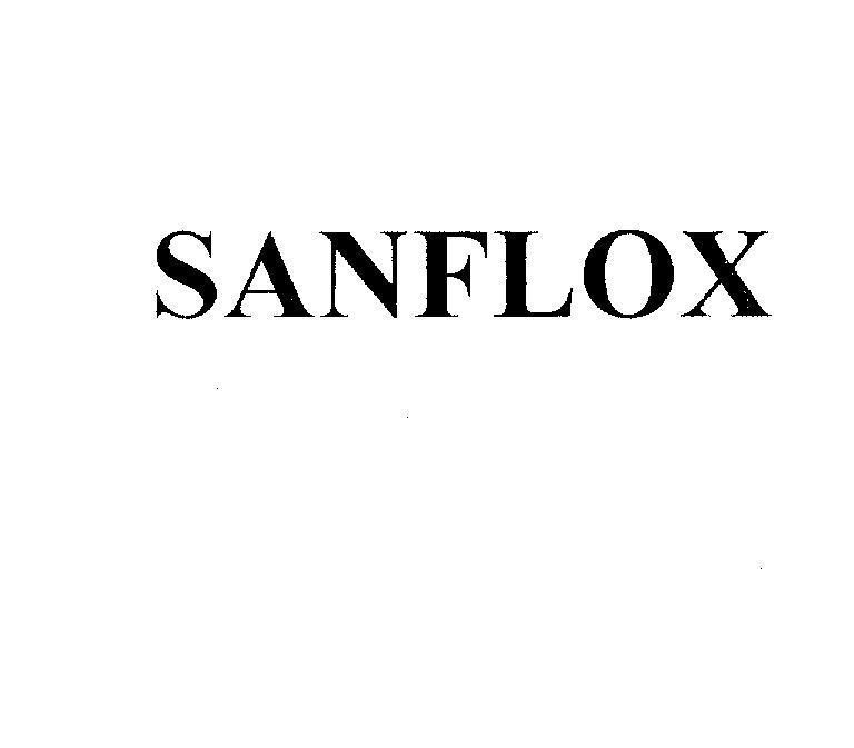 Mẫu nhãn hiệu SANFLOX