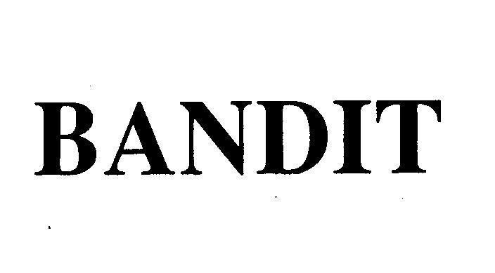 Mẫu nhãn hiệu BANDIT