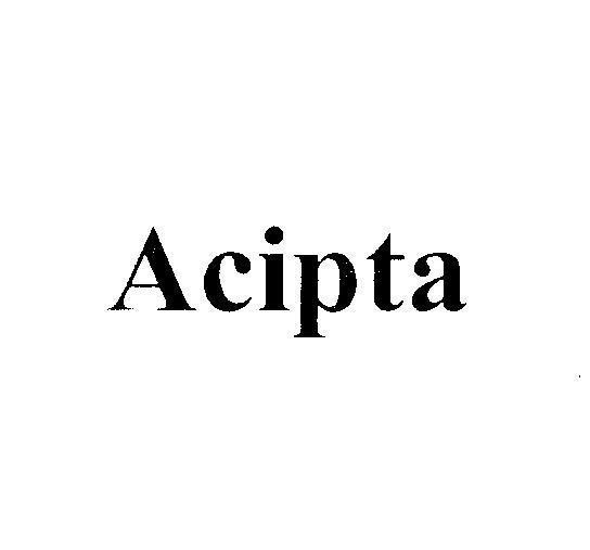 Mẫu nhãn hiệu ACIPTA