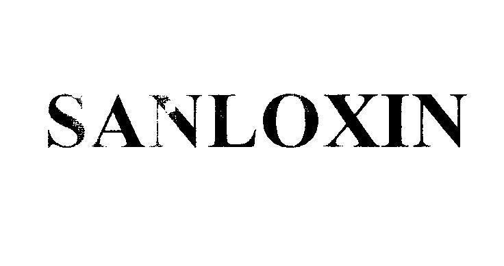 Mẫu nhãn hiệu SANLOXIN