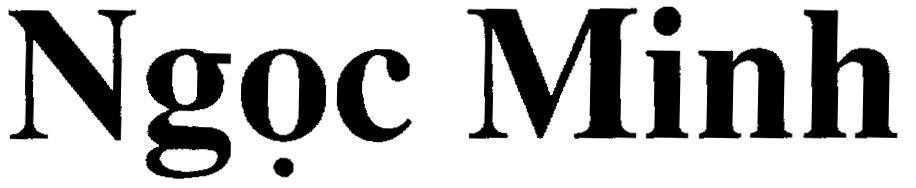 Mẫu nhãn hiệu Ngọc Minh
