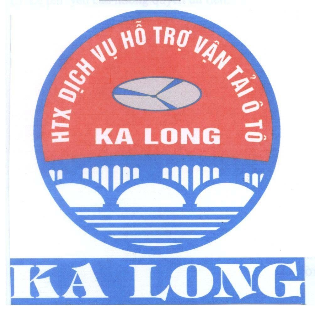 Mẫu nhãn hiệu HTX dịch vụ hỗ trợ vận tải ô tô KA LONG KA LONG