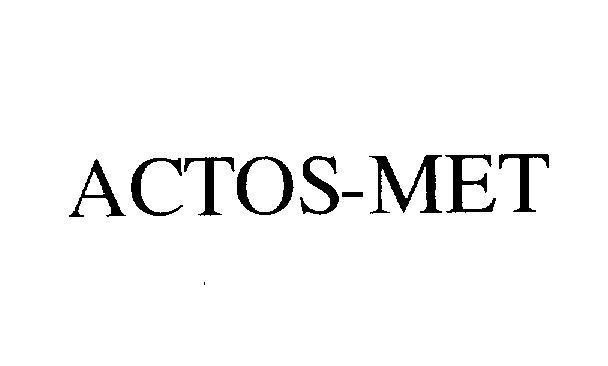 Mẫu nhãn hiệu ACTOS-MET