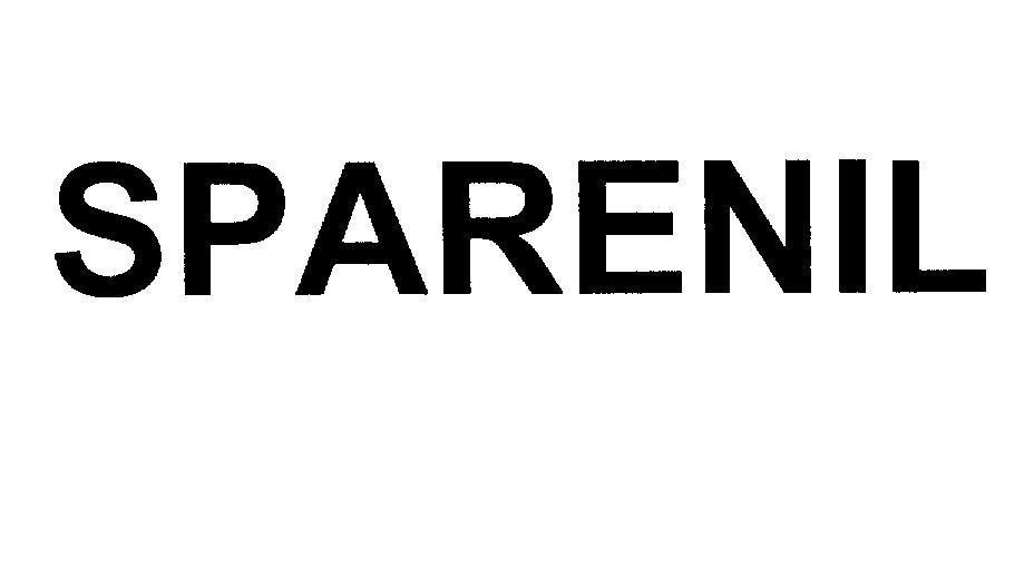 Mẫu nhãn hiệu SPARENIL
