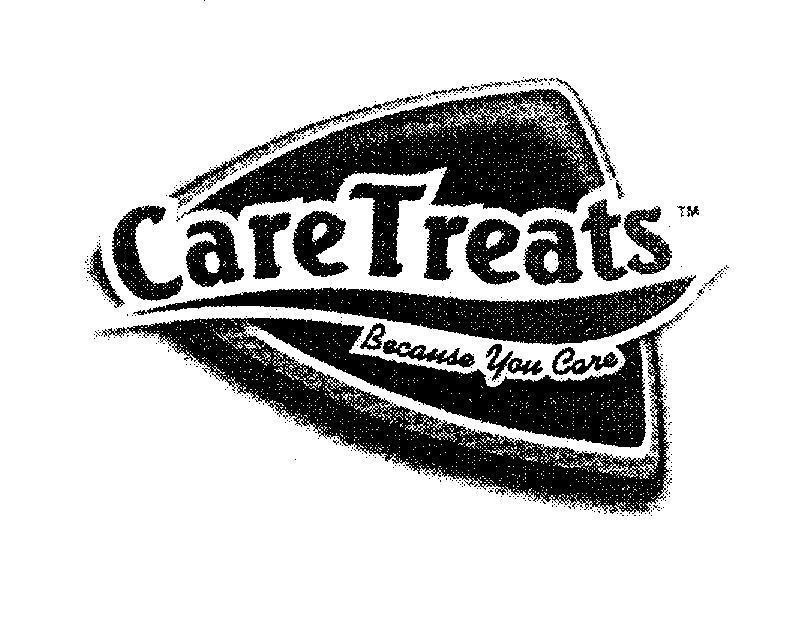 Mẫu nhãn hiệu CARETREATS TM BECAUSE YOU CARE