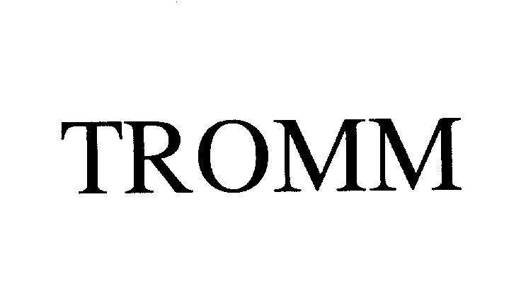 Mẫu nhãn hiệu TROMM