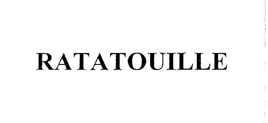 Mẫu nhãn hiệu RATATOUILLE