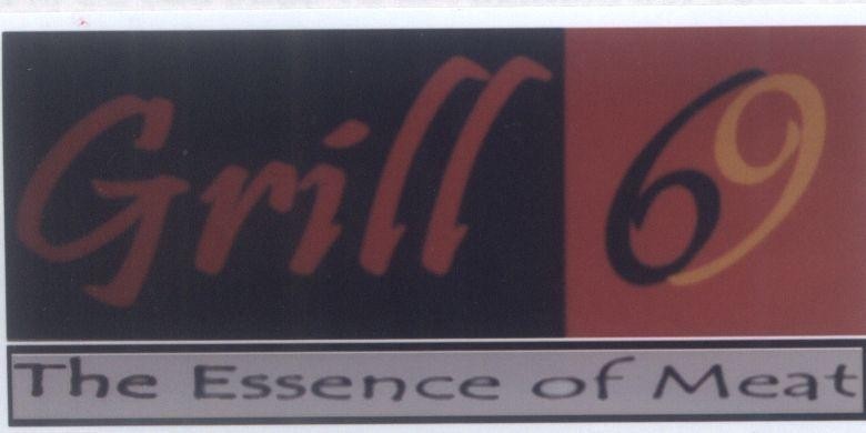Mẫu nhãn hiệu Grill 69 The Essence of Meat
