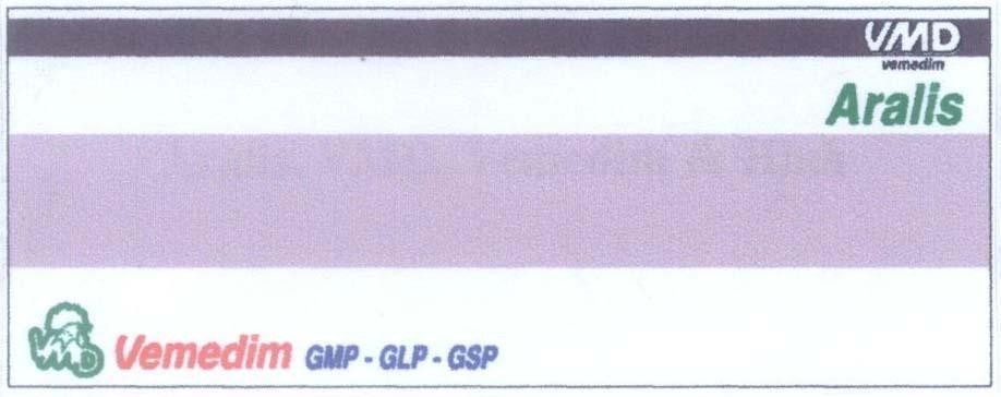 Mẫu nhãn hiệu VMD Vemedim Aralis GMP - GLP - GSP