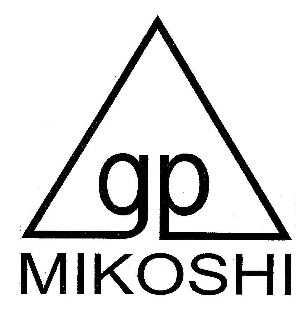 Mẫu nhãn hiệu gp MIKOSHI
