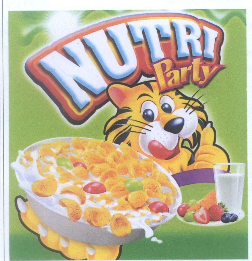 Mẫu nhãn hiệu NUTRI PARTY
