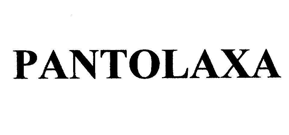 Mẫu nhãn hiệu PANTOLAXA