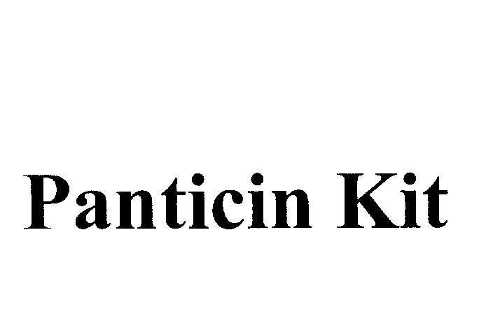 Mẫu nhãn hiệu Panticin Kit