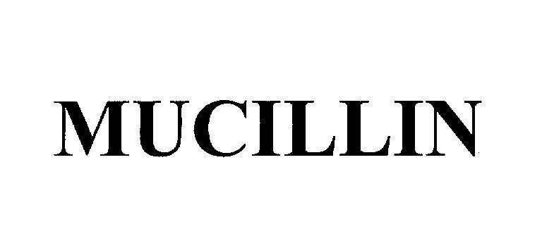 Mẫu nhãn hiệu MUCILLIN