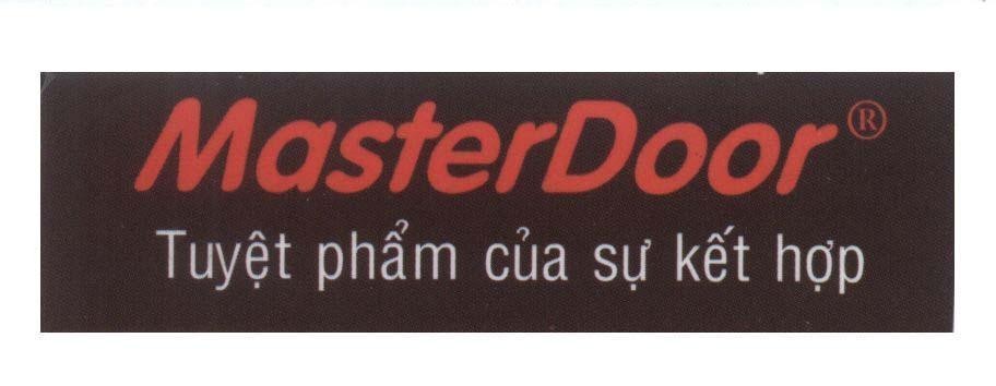 Mẫu nhãn hiệu MASTERDOOR Tuyệt phẩm của sự kết hợp
