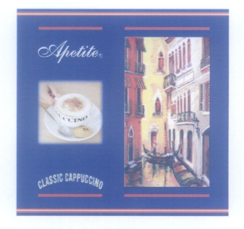 Mẫu nhãn hiệu Apetite, CAPPUCCINO, CLASSIC CAPPUCCINO ...