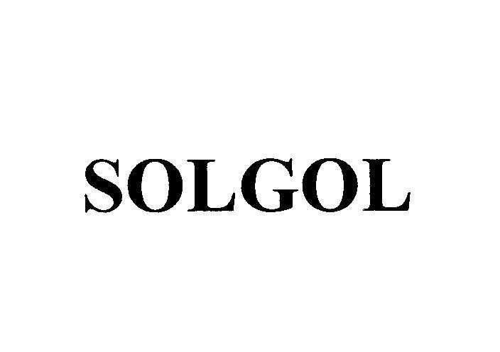 Mẫu nhãn hiệu SOLGOL