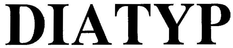 Mẫu nhãn hiệu DIATYP