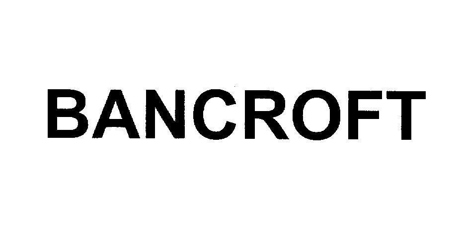 Mẫu nhãn hiệu BANCROFT
