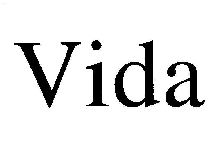 Mẫu nhãn hiệu Vida