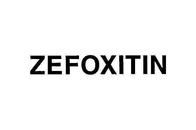 Mẫu nhãn hiệu ZEFOXITIN