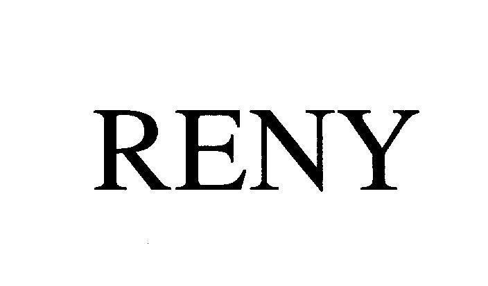 Mẫu nhãn hiệu RENY