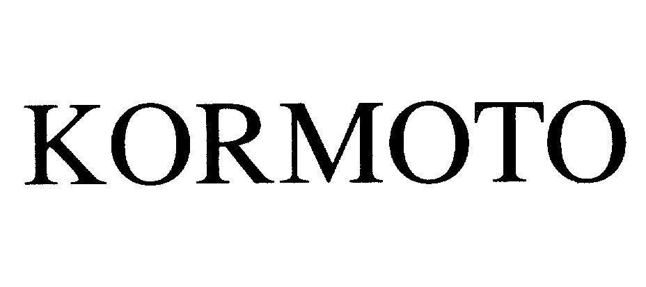 Mẫu nhãn hiệu KORMOTO