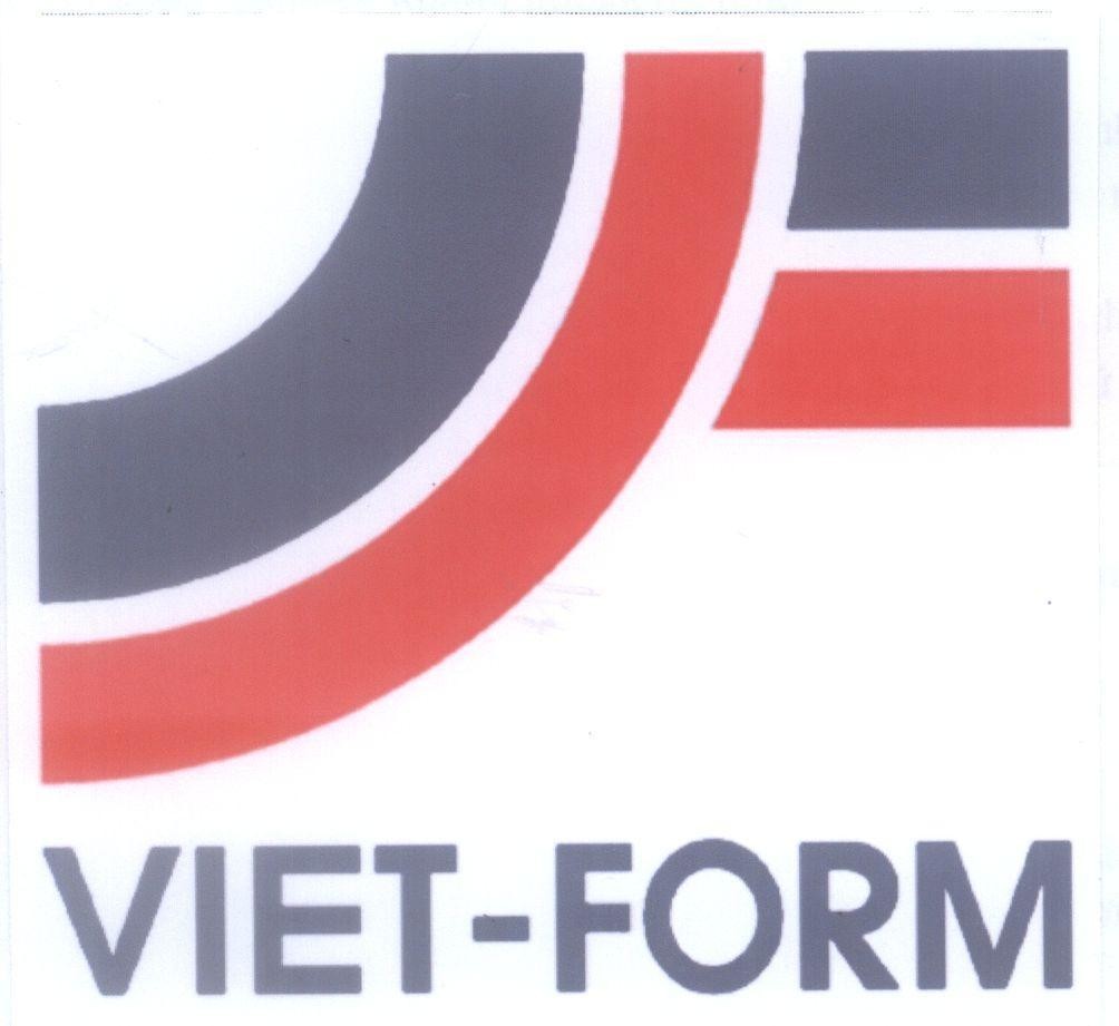 Mẫu nhãn hiệu VF V F VIET-FORM
